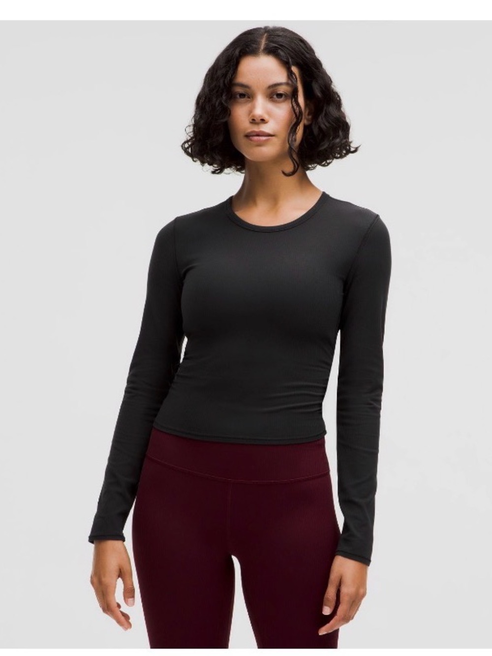 Lululemon All It Takes Back-Twist Ribbed Long-Sleeve - NEVER WORN